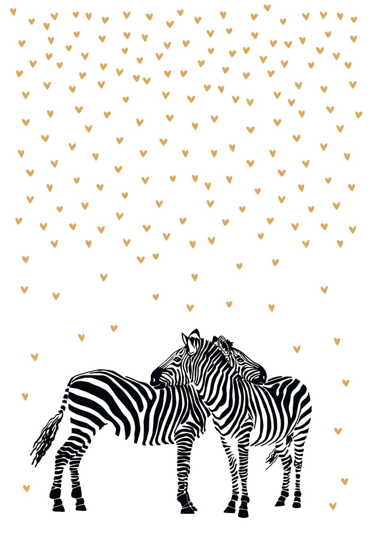 Glückwunschkarte Edelschwarz Multicolor - Basics, Papier (18/13cm)