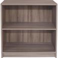 Regal 4-you Yur01 - temno rjava, leseni material (74/85,4/34,6cm) - Mömax modern living