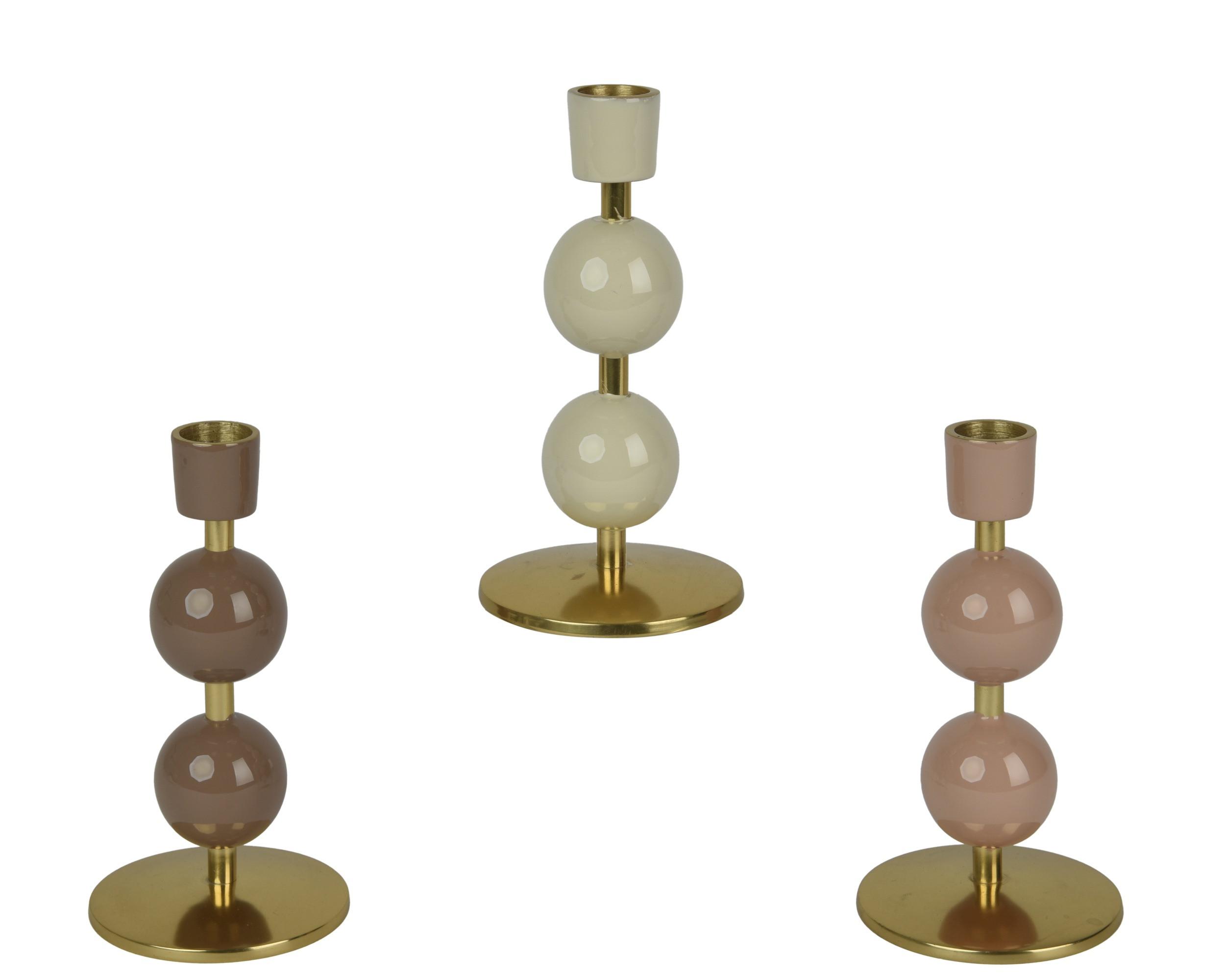 Svijećnjak Zafira - Basics, metal (2,5/8,5/16,5cm)