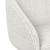 STOL MED ARMSTÖD MAIA - vit, Modern, metall/textil (60/84,5/59cm) - Bessagi Home