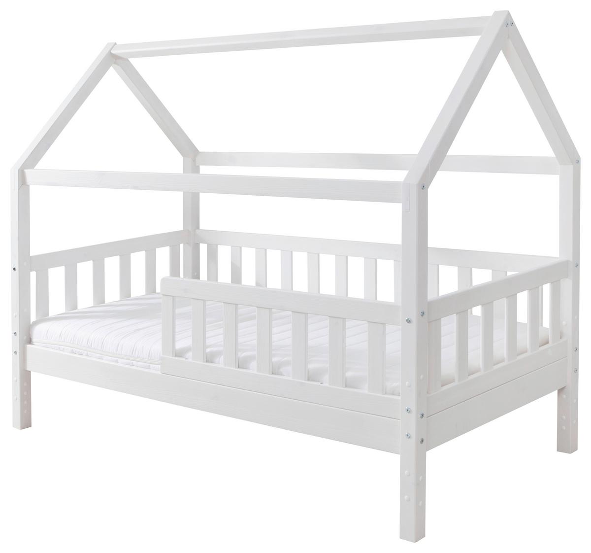 Haubett Kay ca. 80x160 cm Weiß - Weiß, MODERN, Holz/Textil (80/160cm) - MID.YOU