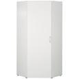 Kotna Omara Mrk - aluminij/bela, umetna masa/leseni material (80/185/80cm) Kotna Omara Mrk - aluminij/bela, umetna masa/leseni material (80/185/80cm)