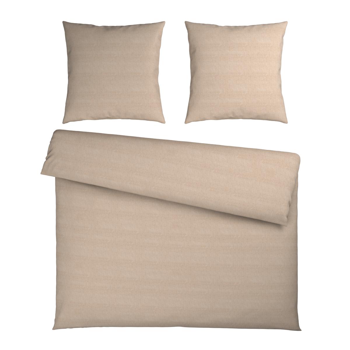 BETTWÄSCHESET TY XXL - Beige, Textil (200/210/0,1cm) - Mömax
