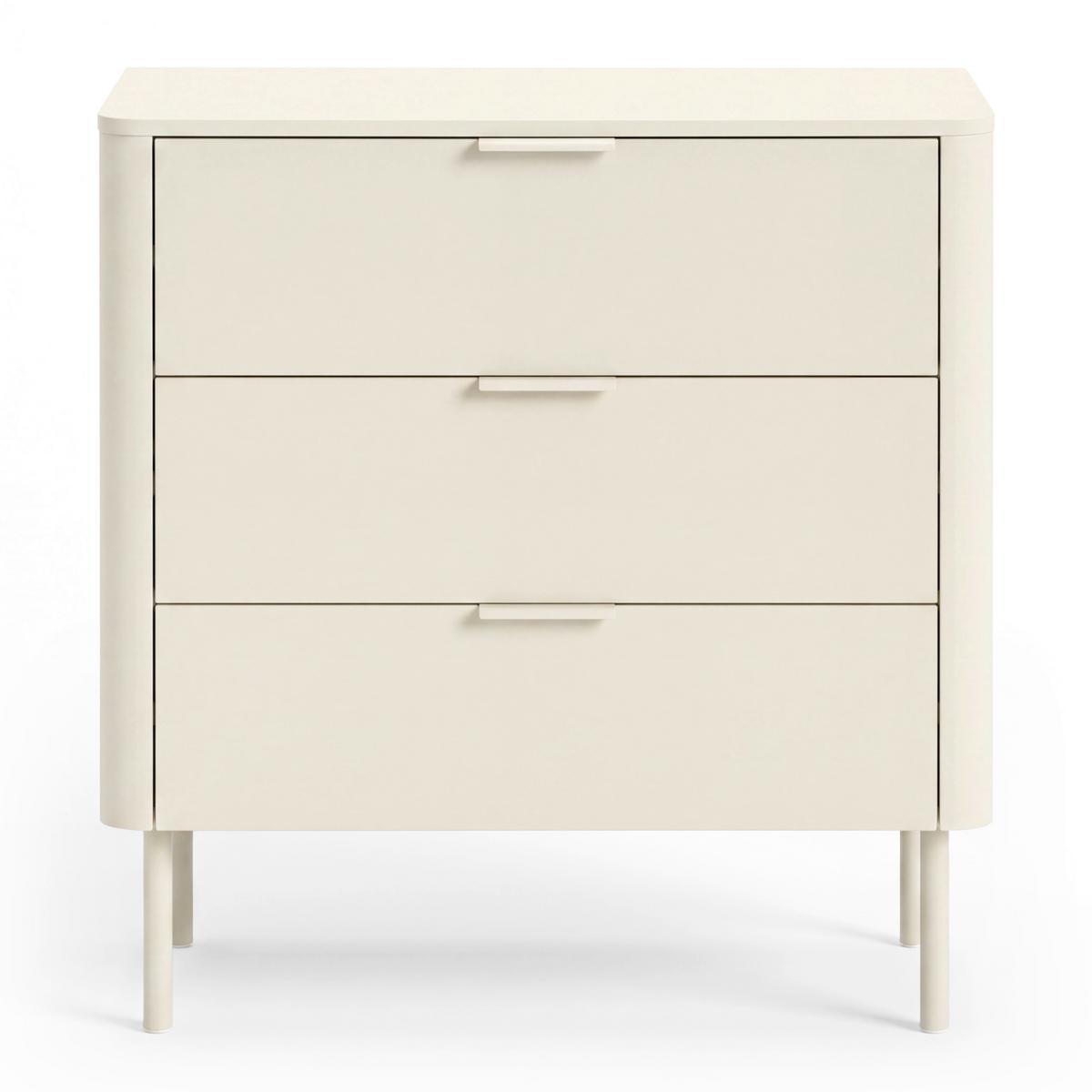 Kommode Brenda Kaschmir MDF/Eisen - Kaschmir, MODERN, Holzwerkstoff/Metall (80/85/40cm) - Bessagi Home