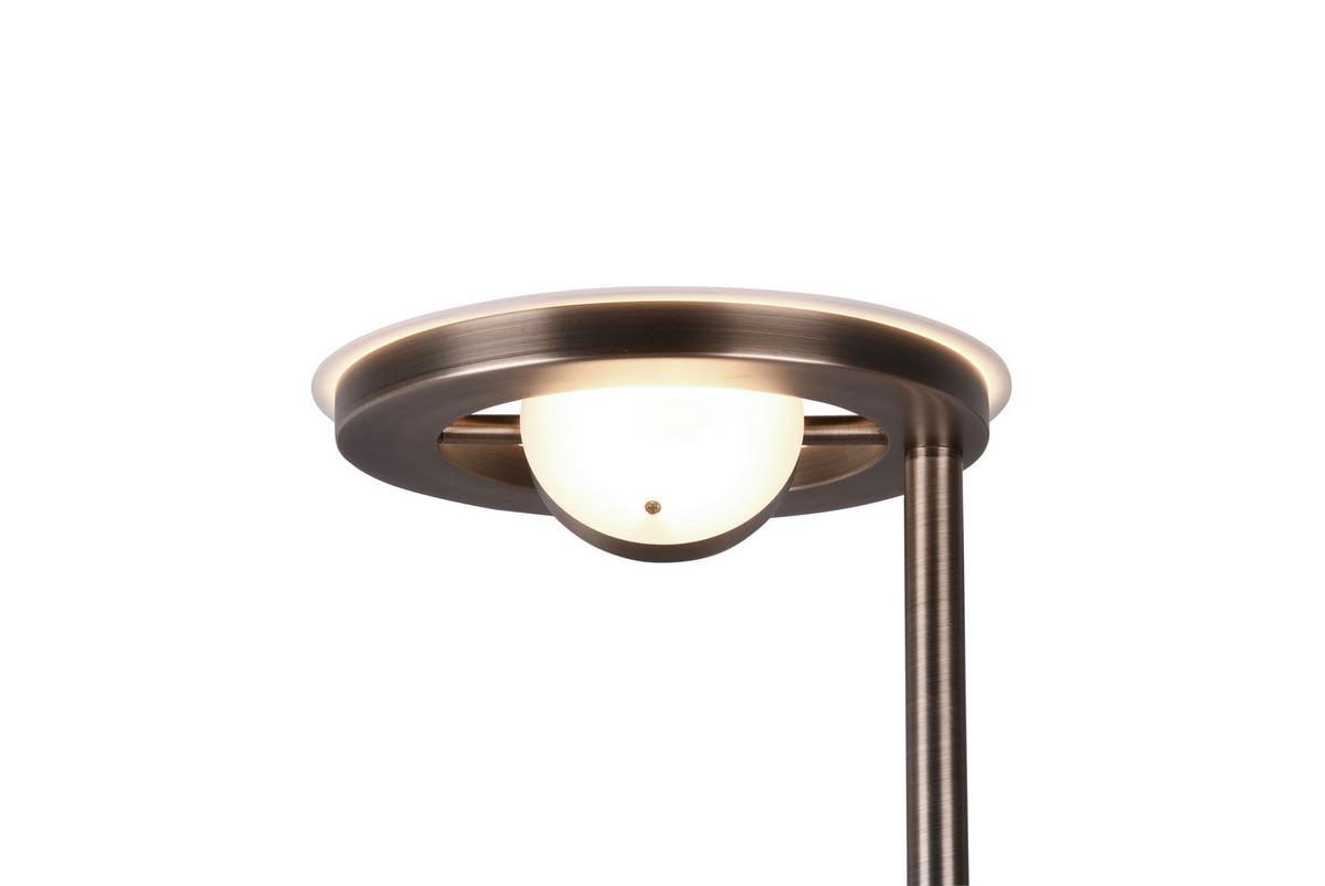 LED-Stehleuchte Barrie Messingfarben max. 32 Watt - Messingfarben, Basics, Metall (181/30cm) - Trio Leuchten
