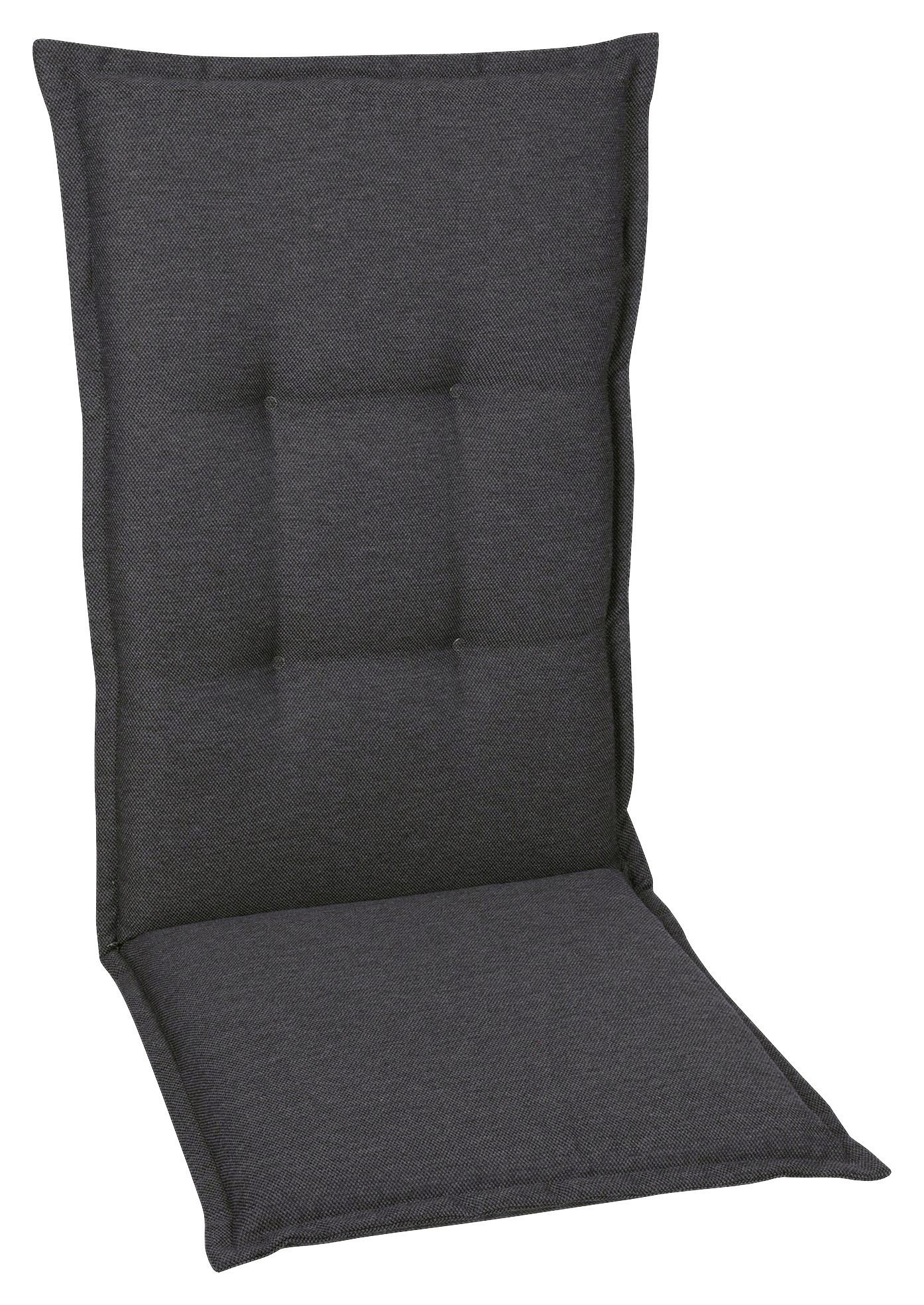 PODUSZKA NA FOTEL 20924 - szary, Design, tkanina (50/7/108cm)