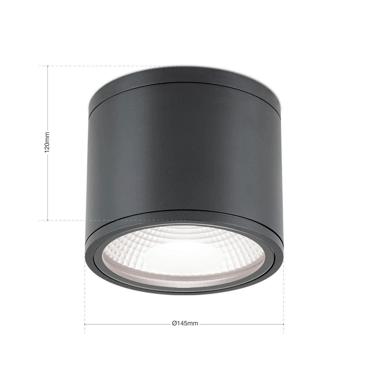 ŁAZIENKOWA LAMPA SUFITOWA LED DL 7-665 SPUTNIK - kolor złoty, Basics, metal/szkło (14,5/12cm)