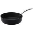 Bratpfanne Mike in Schwarz Ø ca. 28cm - Schwarz, MODERN, Metall (28/7cm) - Premium Living Bratpfanne Mike in Schwarz Ø ca. 28cm - Schwarz, MODERN, Metall (28/7cm) - Premium Living