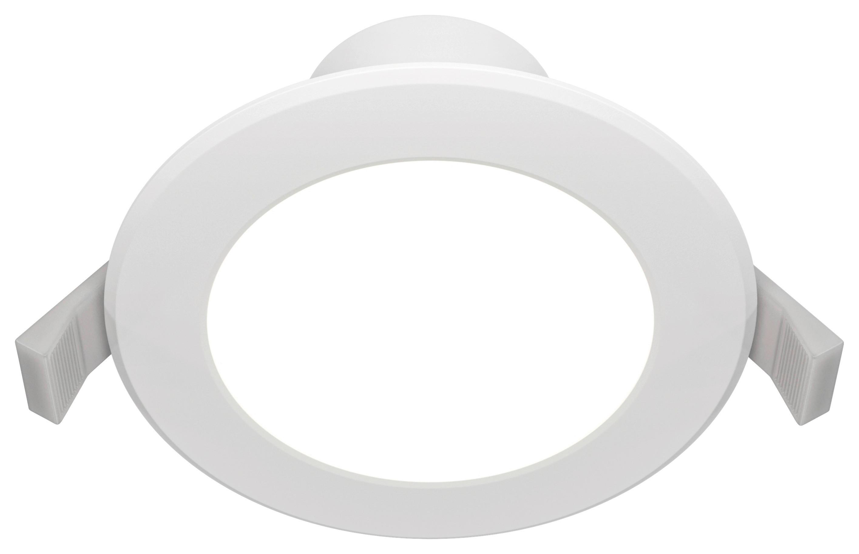 Strahler Stockton Weiß max. 7 Watt - Weiß, Basics, Kunststoff (9,7/5,3/9,7cm) - MAYTONI