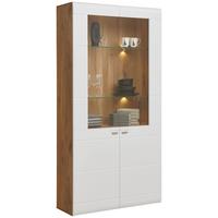 Vitrina Auris - Moderno, staklo/drvni materijal (100/204,2/37,1cm) - Mömax