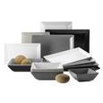 Platte Manhattan City Schwarz - Schwarz, MODERN, Keramik (25,2/2,2/14,7cm) Platte Manhattan City Schwarz - Schwarz, MODERN, Keramik (25,2/2,2/14,7cm)
