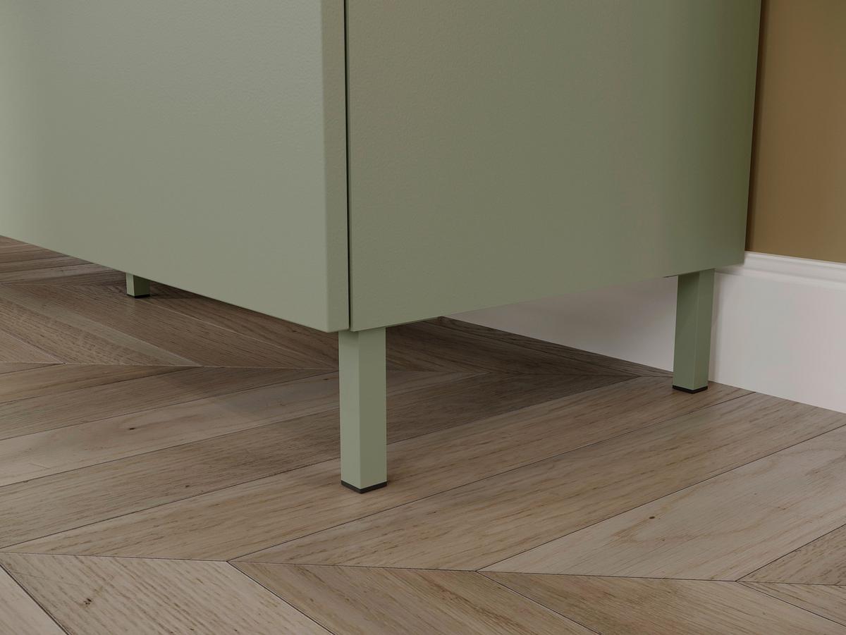 Sideboard Gw-Savoca - Grün, Modern, Holzwerkstoff/Metall (151/98/40cm) - Mömax