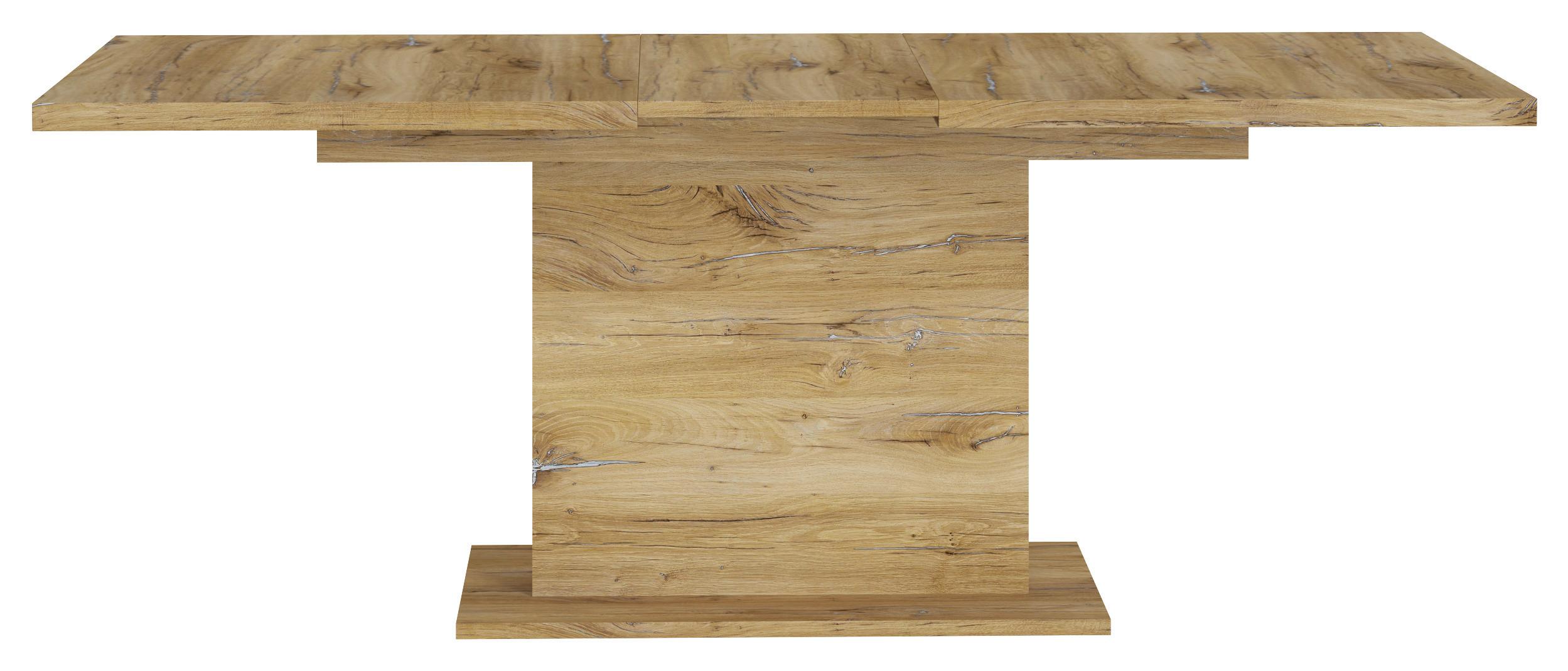 Stol Na Izvlačenje Auris - Modern, drvni materijal (160-200/76/90cm)