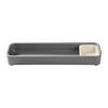 BESTECKEINSATZ LIS -EXT- - Grau, MODERN, Kunststoff (38,1/9,6/4,8cm) - Mömax