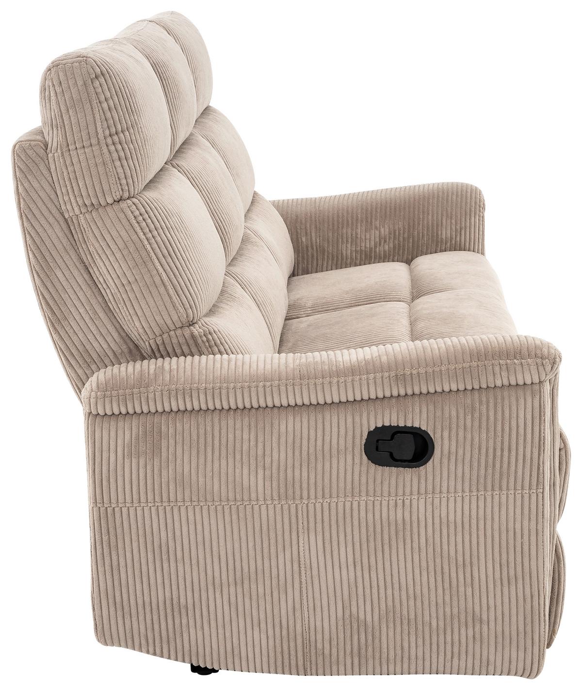 Trosed Xeno, Svetlo Rjava - svetlo rjava/črna, Design, kovina/umetna masa (184/108/89cm) - Livetastic