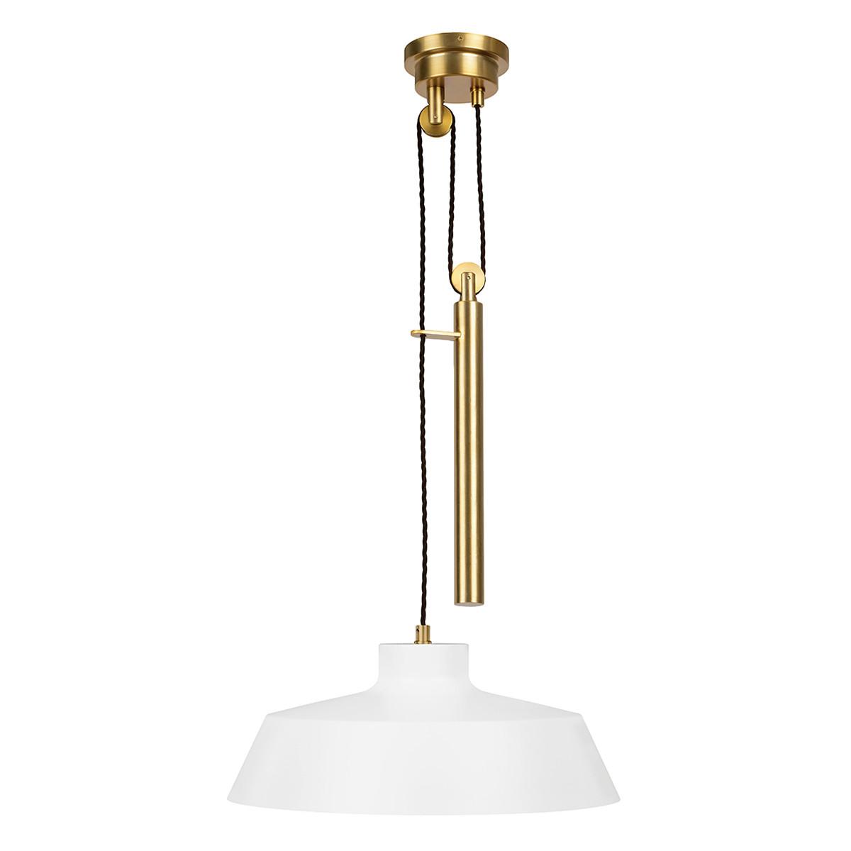Viseća Svjetiljka Candor Fe-Candor-P - bijela, Konvencionalno, metal (43.2/62.6cm) - Elstead Lighting