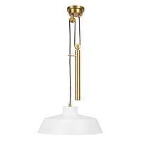 Viseća Svjetiljka Candor Fe-Candor-P - bijela, Konvencionalno, metal (43.2/62.6cm) - Elstead Lighting