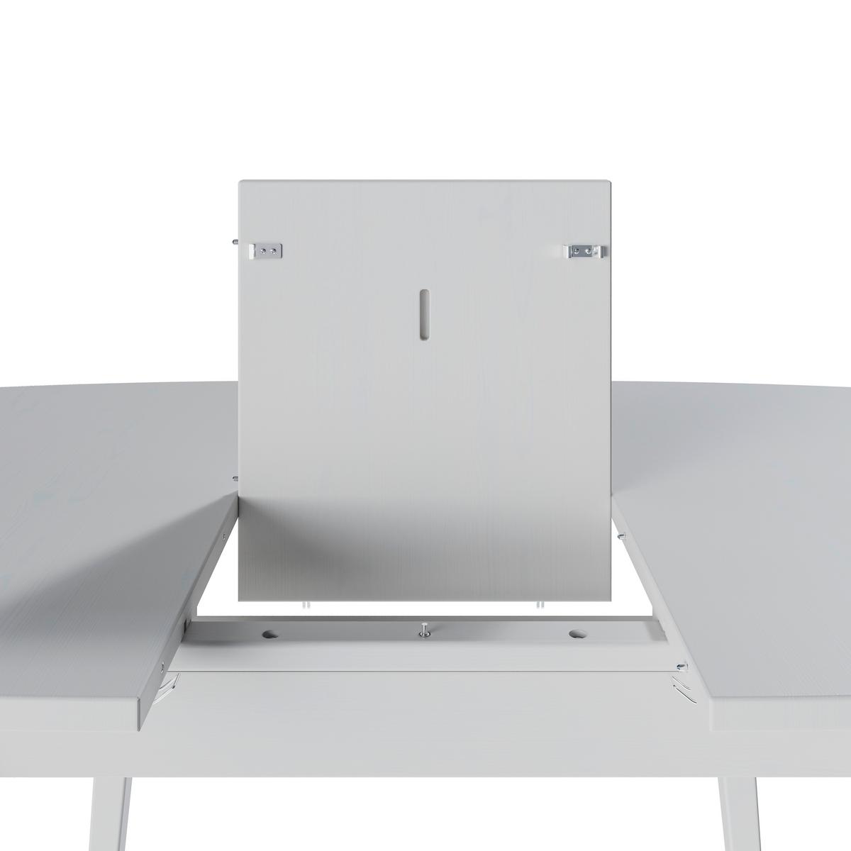 STÓŁ DO JADALNI CLAUDIA - biały, Modern, materiał drewnopochodny/drewno (110/90/76,5cm) - MID.YOU