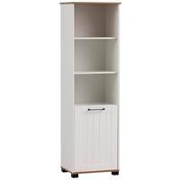 Aktenschrank Jelda H500 Weiß/Eiche Wotan - Eiche Wotan/Weiß, MODERN, Holzwerkstoff (52,3/177,4/41cm) - MID.YOU