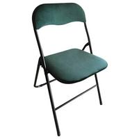 FOTEL SKŁADANY WALTER II -SB- - czarny/ciemnozielony, Konventionell, metal/tkanina (44/78/45,5cm) - Mömax