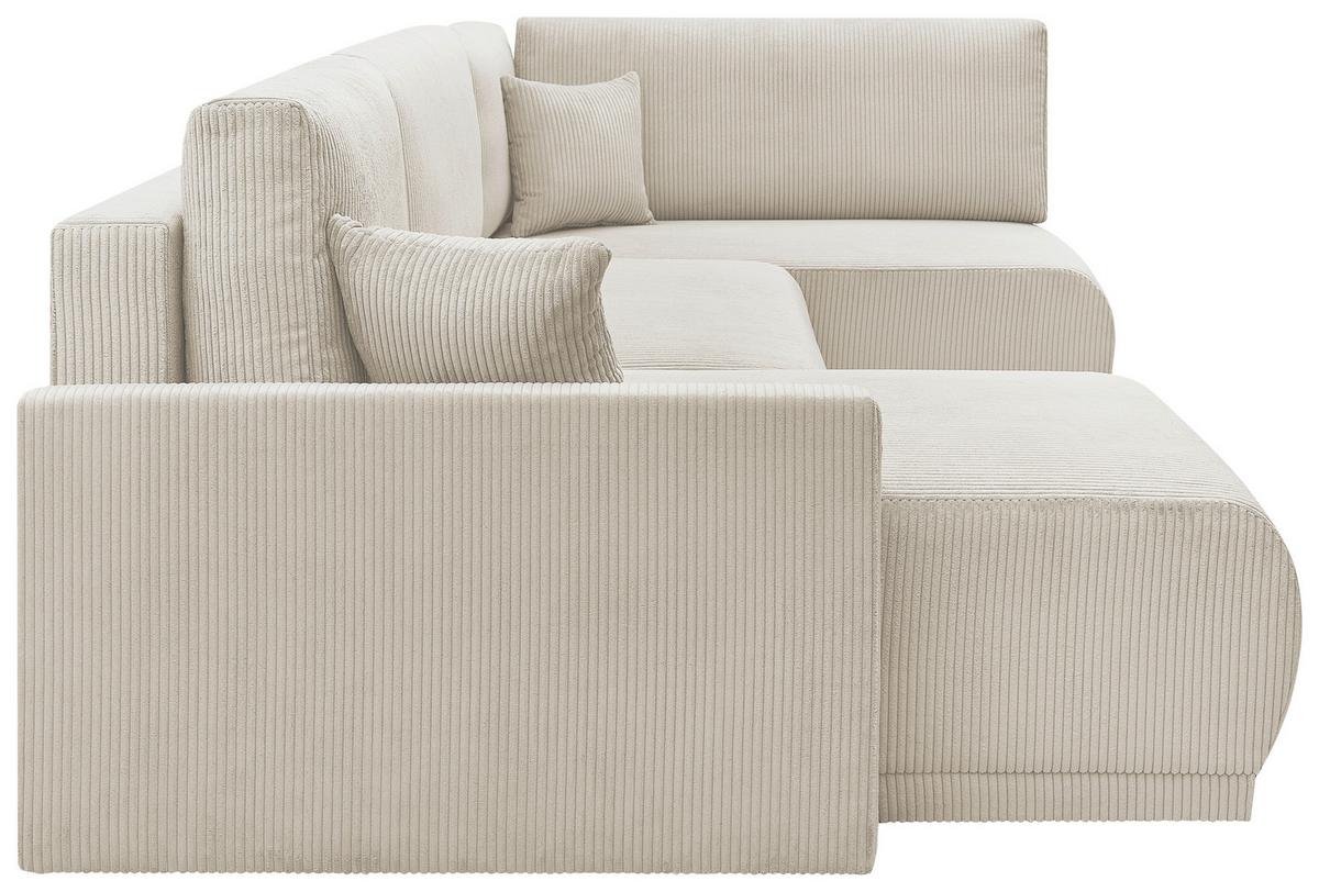 Coltar Kim - crem, Modern, lemn (146/313/160cm) - Modern Living