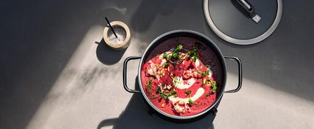 GARNEK 521385290 WMF - ciemnoniebieski, Basics, metal (22cm) - WMF