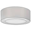 Deckenleuchte Bergamo Chromfarben max. 60 Watt - Chromfarben, Basics, Textil/Metall (52/17,5/52cm) - MAYTONI