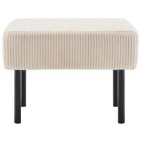 Tabure Miami - bež, Moderno, drvo/metal (55/42/50cm) - Based