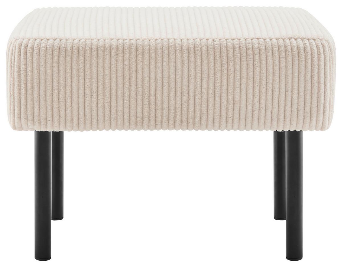 Tabure Miami - bež, Moderno, drvo/metal (55/42/50cm) - Based