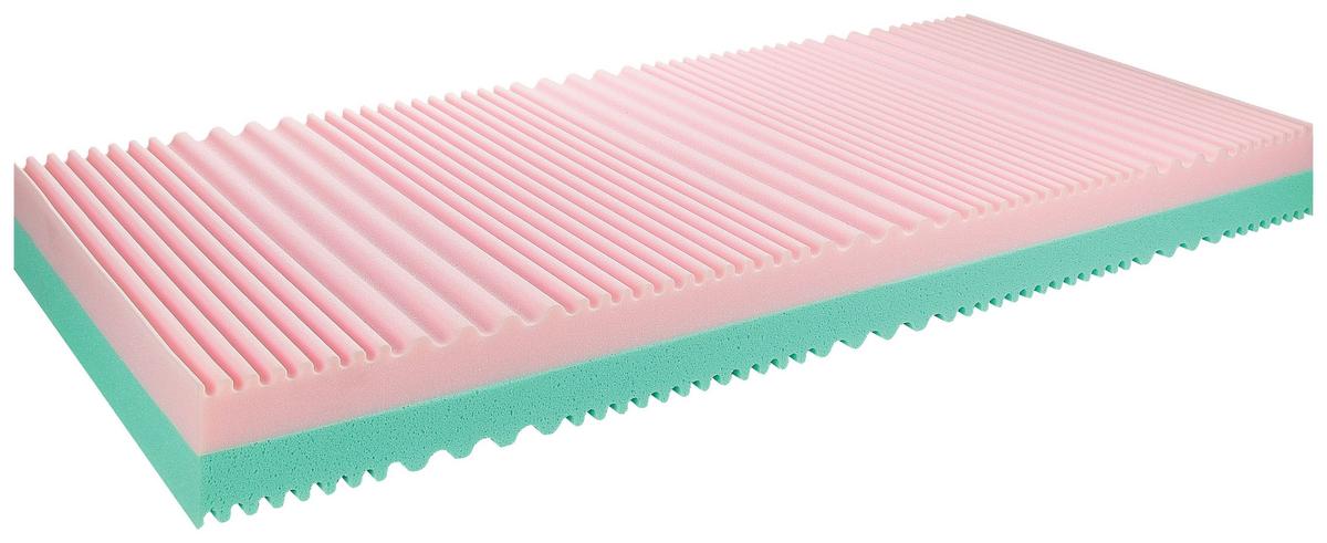 Wendematratze Cotton Twin ca. 120x200 cm Weiß - Weiß, Basics, Textil (120/200cm) - Breckle