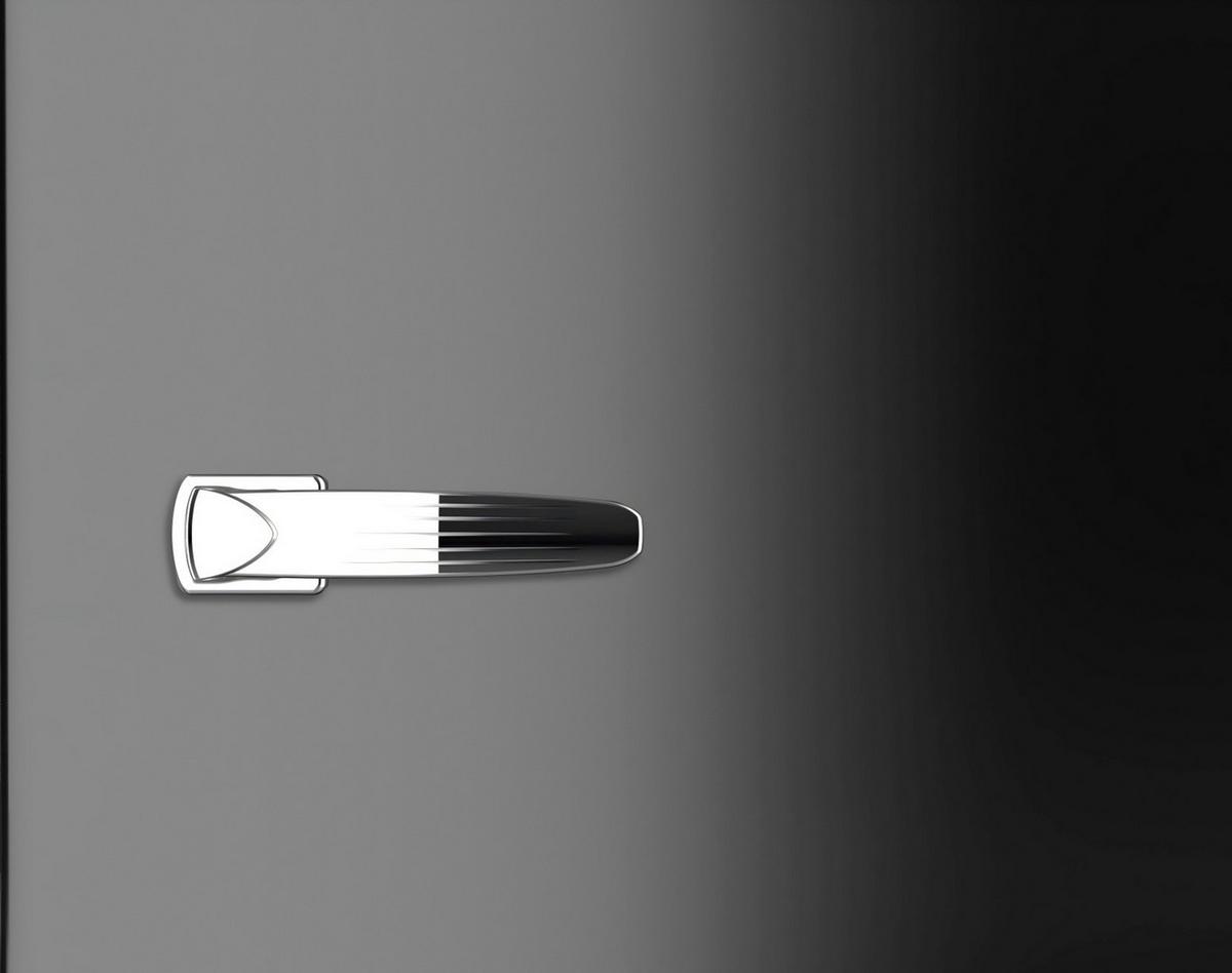 Kühlschrank Respekta Ricco KG83S-52 Schwarz - Schwarz, Basics, Glas/Kunststoff (47,4/83,1/44,7cm) - Respekta