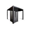 Pergola-Seitenteil Deluxe Classic va. 93x240 cm Anthr. - Anthrazit, MODERN, Metall (93/240/10cm) - Gardenson