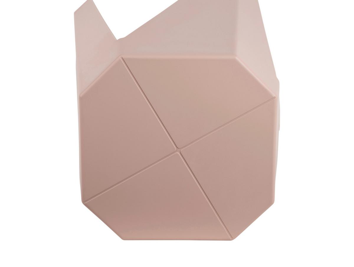 STOŁEK SZTAPLOWANY CHERISH - jaskrawy róż, Basics, tworzywo sztuczne (29/47/29cm) - Leitmotiv