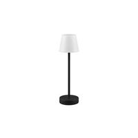 LAMPA STOŁOWA Z AKUMULATOREM R54086132 MARTINEZ - czarny/biały, Konventionell, tworzywo sztuczne/metal (11,00/39,00cm)