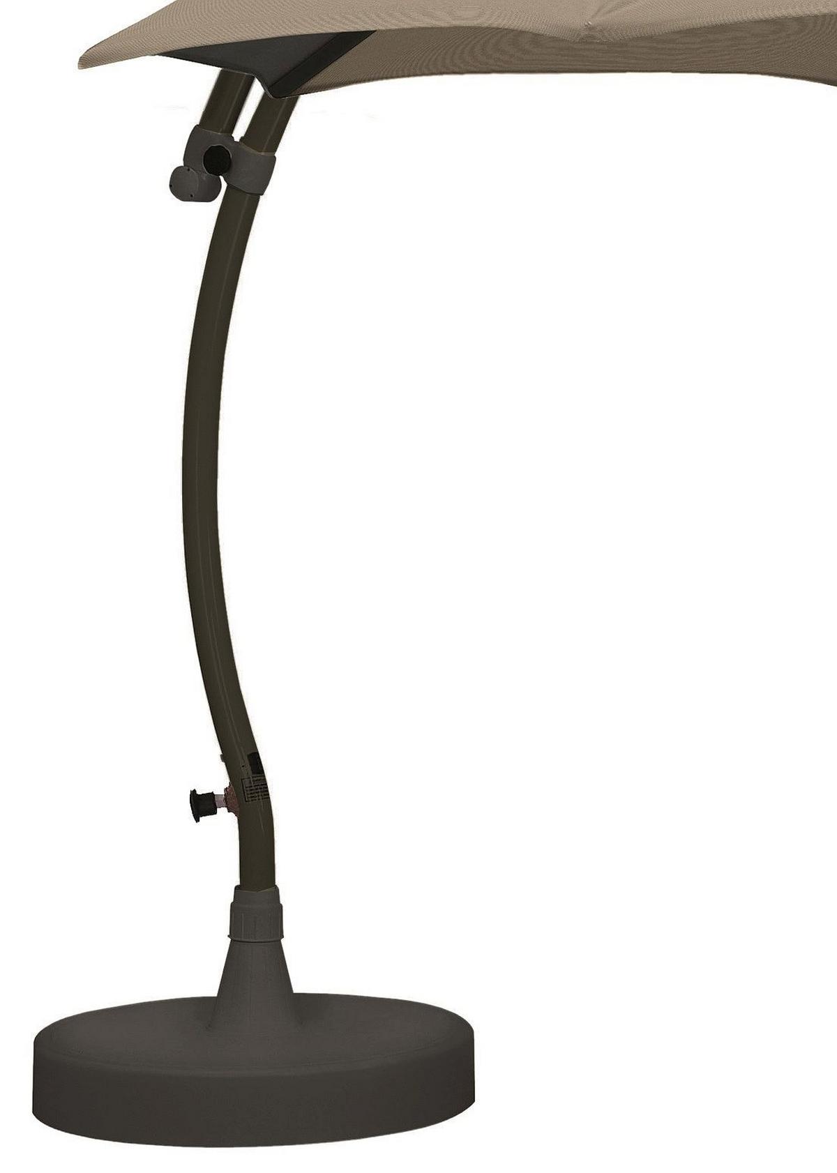 Schirmständer Kunststoff für BHT: 85x18x85 cm - Anthrazit, KONVENTIONELL, Kunststoff (85cm) - Ambia Garden