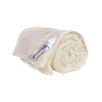 Pilotă Green Future Bambus cca. 200/220 cm - alb, Basics, textil (200/220cm)