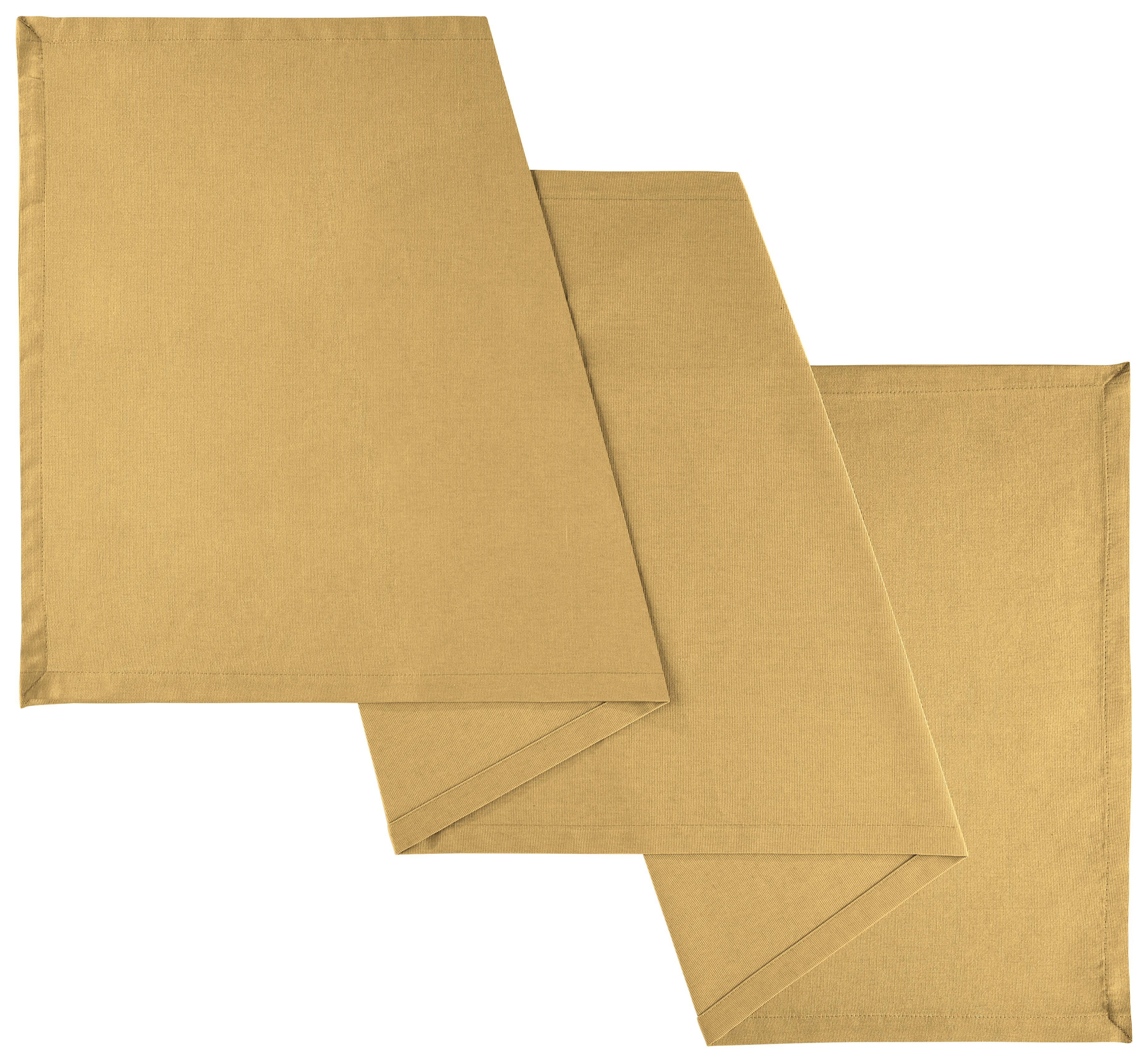 Tischläufer Steffi Uni Pistazie ca. 45x150cm - Grün, KONVENTIONELL, Textil (45/150cm) - Mömax