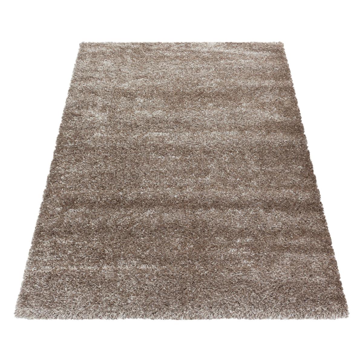 Läufer Brilliant Taupe ca. 80x250cm - Taupe, Basics, Textil (80/250cm)