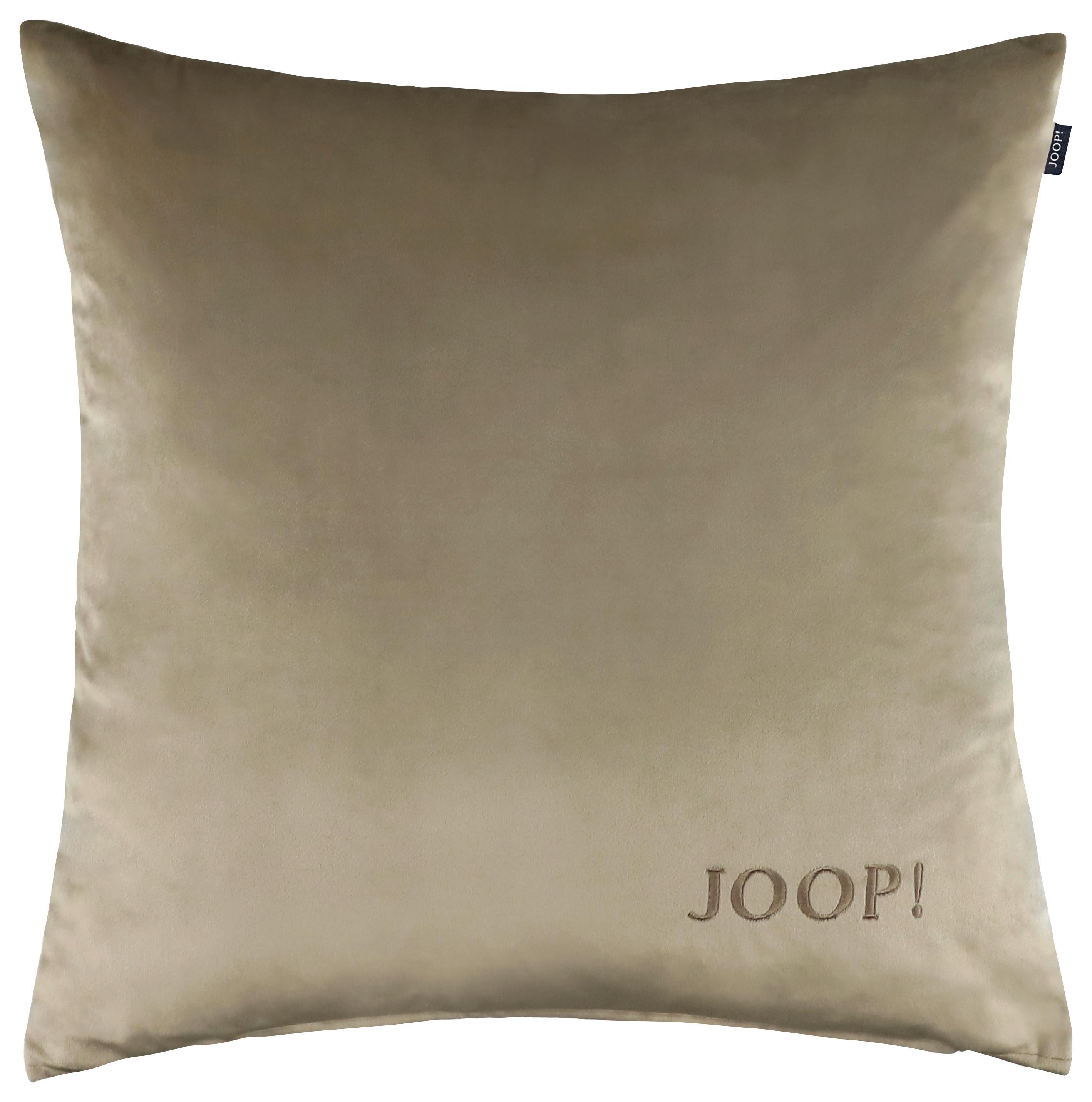 POSZEWKA NA PODUSZKĘ J-IMPRESS-2 - beżowy/kolor piaskowy, Basics, tkanina (45/45cm) - Joop!