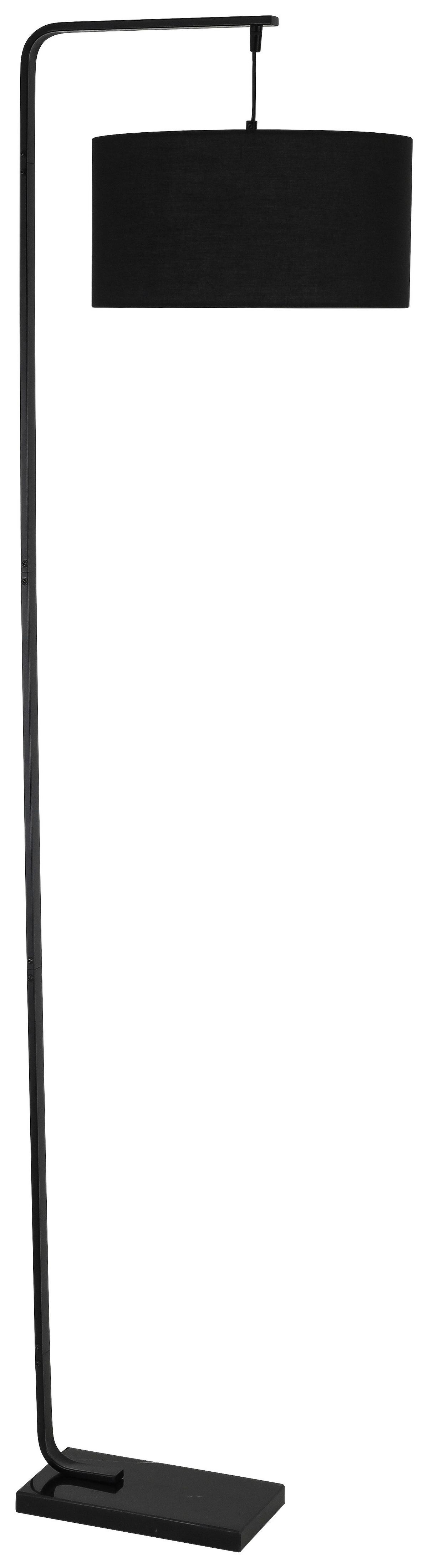 LAMPA STOJĄCA ALARA - czarny, Modern, kamień/metal (45/35/170cm) - Bessagi Home