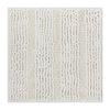 Fürdőszobaszőnyeg Uwe 50/50cm - fehér, textil (50/50cm) - Modern Living