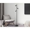 GOLVLAMPA STEFAN - svart, Basics, metall/plast (22cm) - Mömax