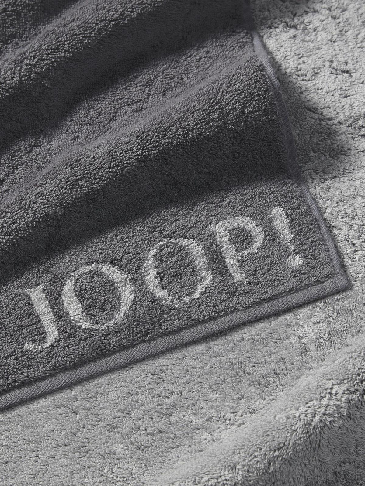 ZESTAW RĘCZNIKÓW FROTTE 1600 JOOP! CLASSIC DOUBLEFACE - antracytowy/szary, Basics, tkanina - Joop!