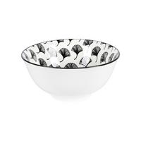 Müslischale Shiva in Schwarz/Weiß Ø ca. 15,5cm - Schwarz/Weiß, LIFESTYLE, Keramik (15,5/7cm) - Mömax