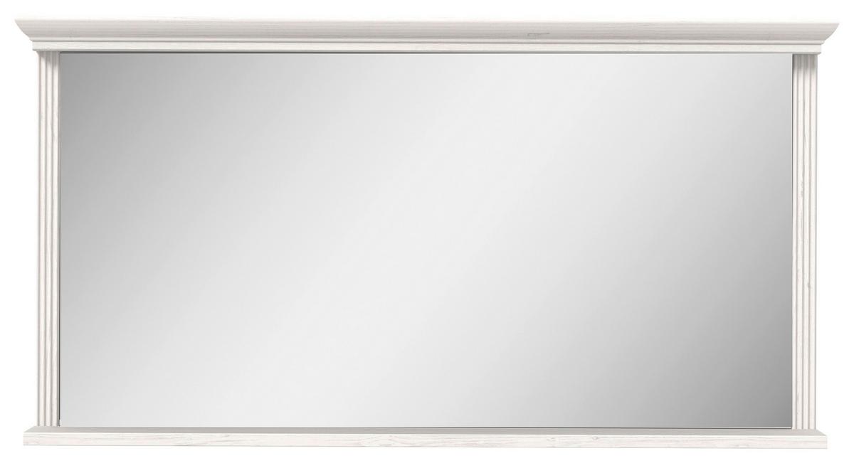 Stensko Ogledalo Marilou, Barva Pinije, 142 X 74 Cm - barve pinije, Romantika, leseni material (142/74/16cm) - Zandiara