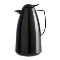 Sticlă termos cca. 1L Barbara - gri deschis/negru lucios intens, Konventionell, plastic/sticlă (1l) - Mömax