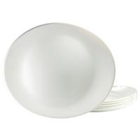 Set Krožnikov Za Zrezke Italien Party, 6-Delni - bela, Basics, steklo (30cm) - Creatable