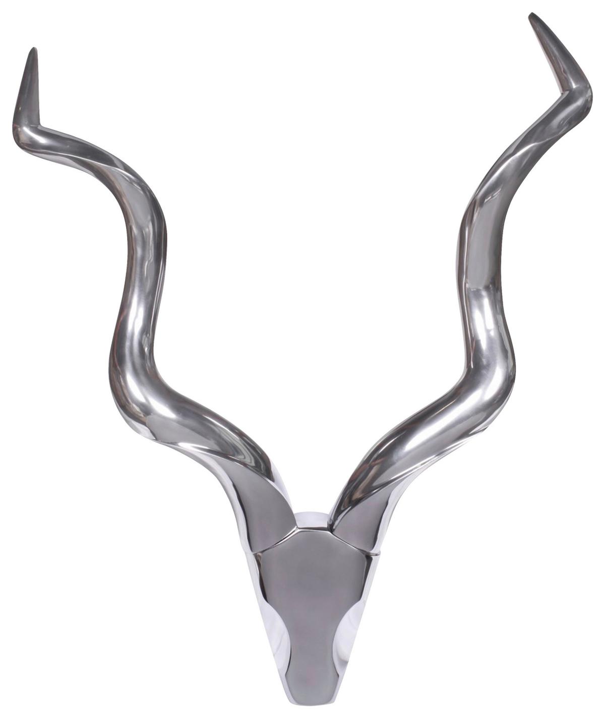 Wnddeko Wohnling Silberfarben - Silberfarben, MODERN, Metall (80/110/10cm) - MID.YOU