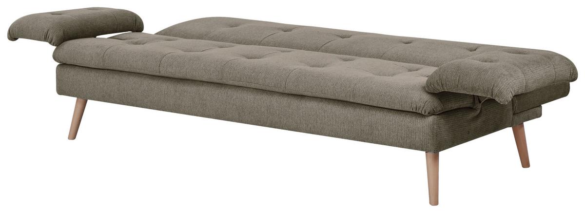 Zofa Armano, Posteljna Funkcija, Rjava - naravne barve/rjava, Basics, tekstil/les (190/83/87cm) - P & B