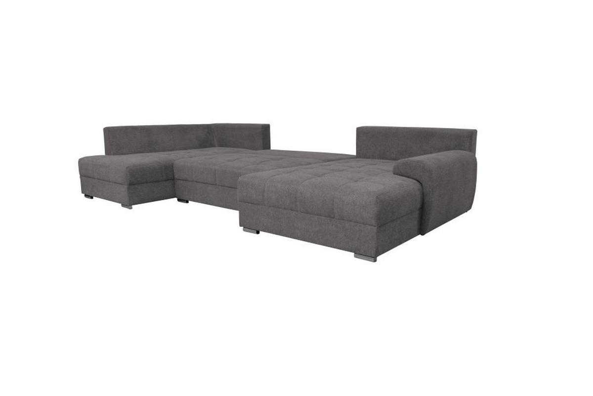 Kutna Garnitura Senso - boje kroma/antracit, Moderno, tekstil/drvo (197/346/183cm) - Modern Living